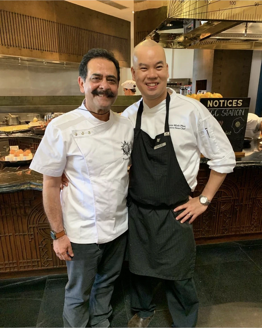 Among chefs — the JW Marriott, Phu Quoc.